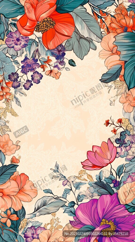 花卉图案设计