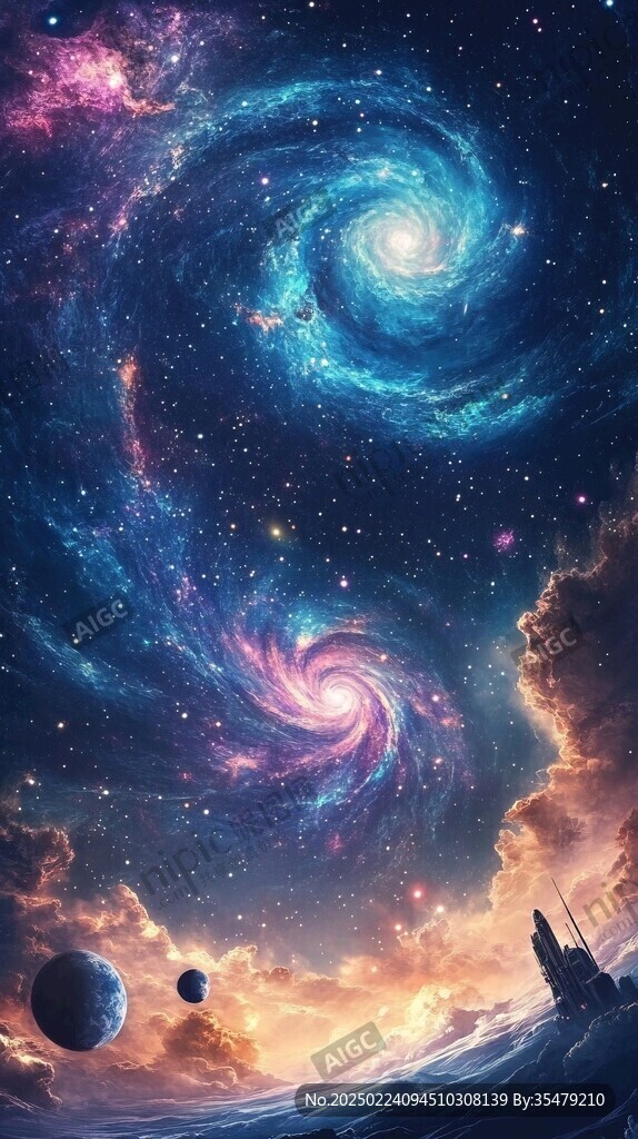 原创星云宇宙设计图