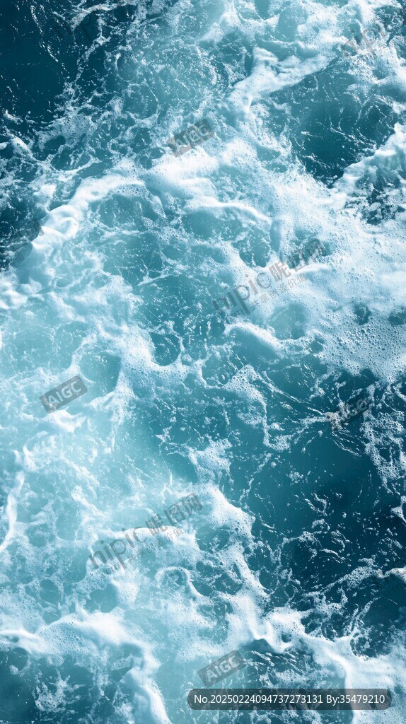 海水线条海浪