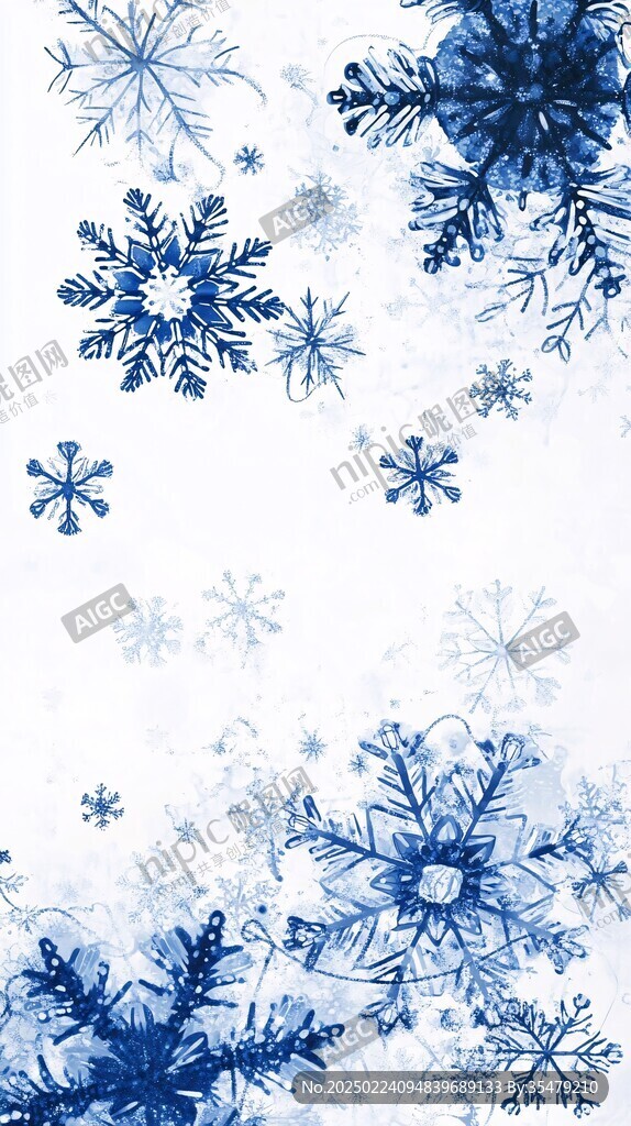 雪花底纹底图
