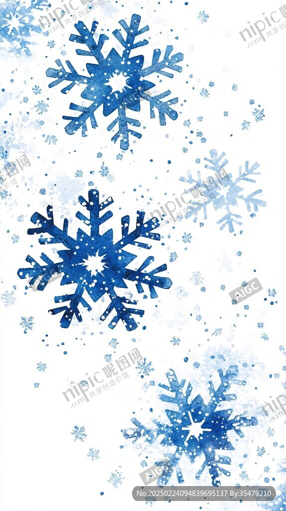 雪花片底纹