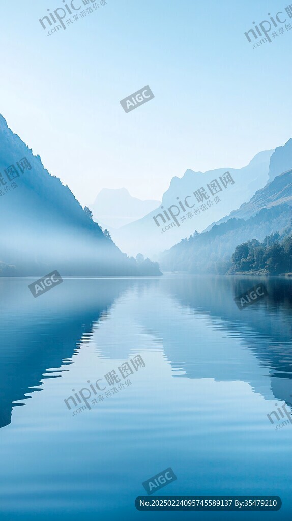 大九湖晨雾