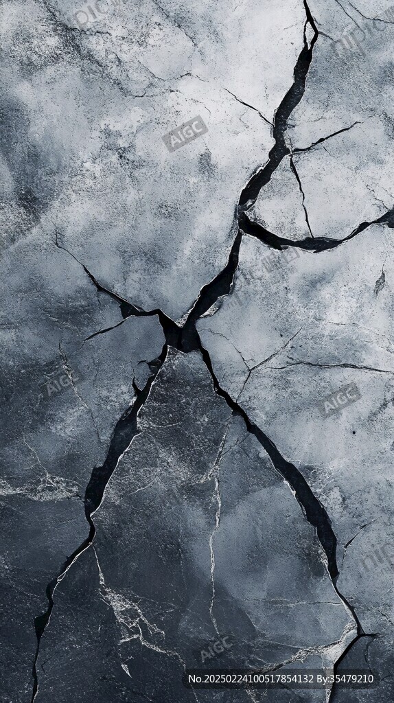 炫酷粗犷矿石裂痕
