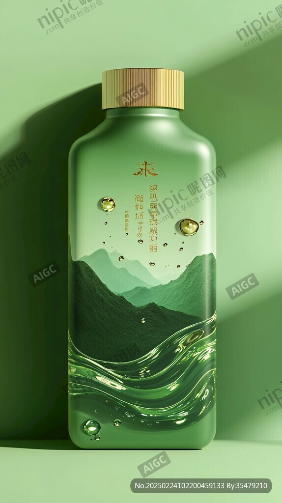 含漱水包装设计