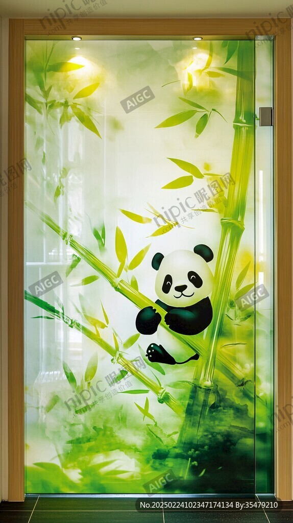 熊猫茶馆艺术设计