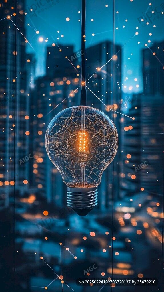 移动端智慧科技海报