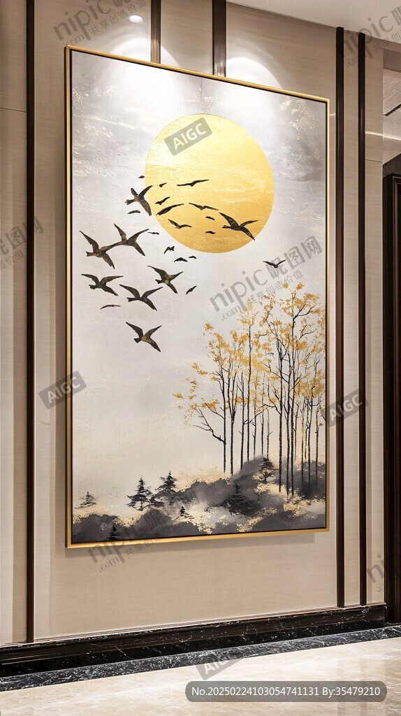 端景过道装饰挂画
