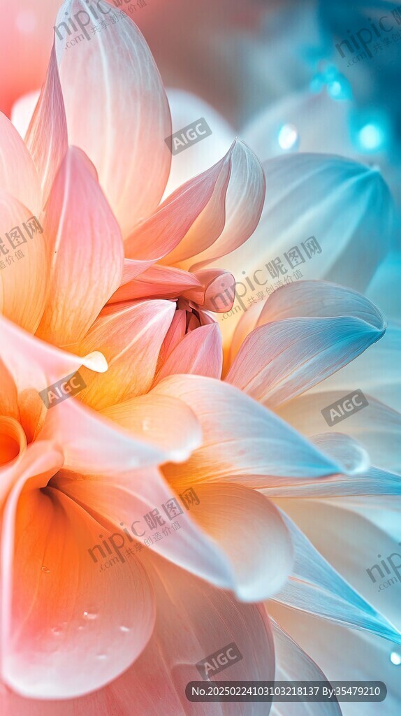 唯美大丽花