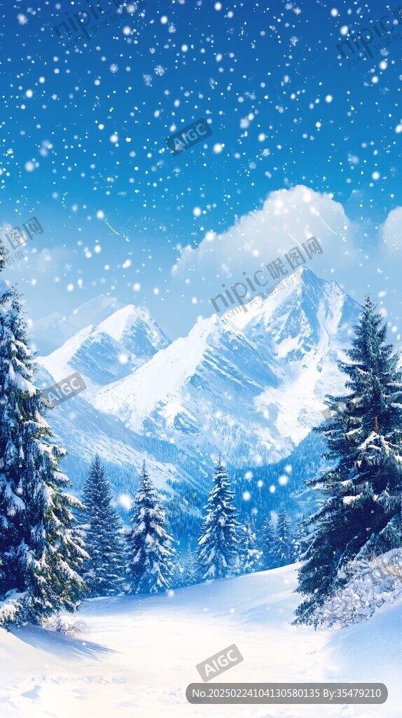 雪景动态壁纸
