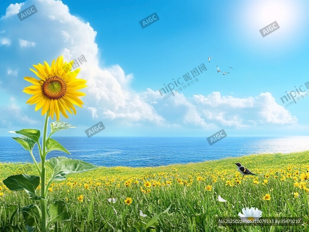 太阳花壁纸