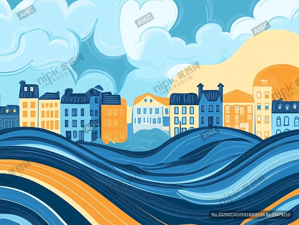 北部沿海插画