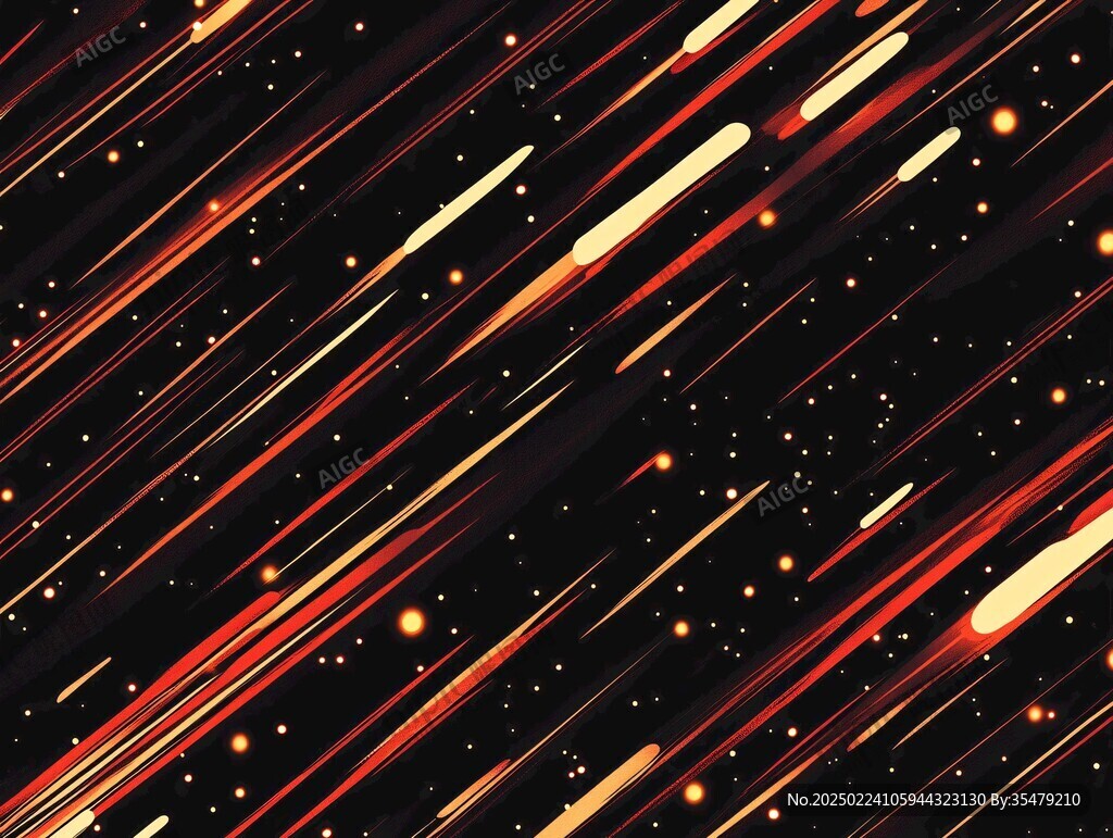 流星雨底纹