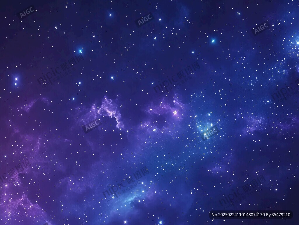 璀璨星河背景