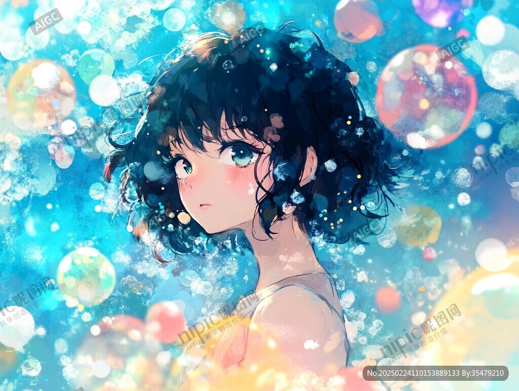唯美女孩动漫人物