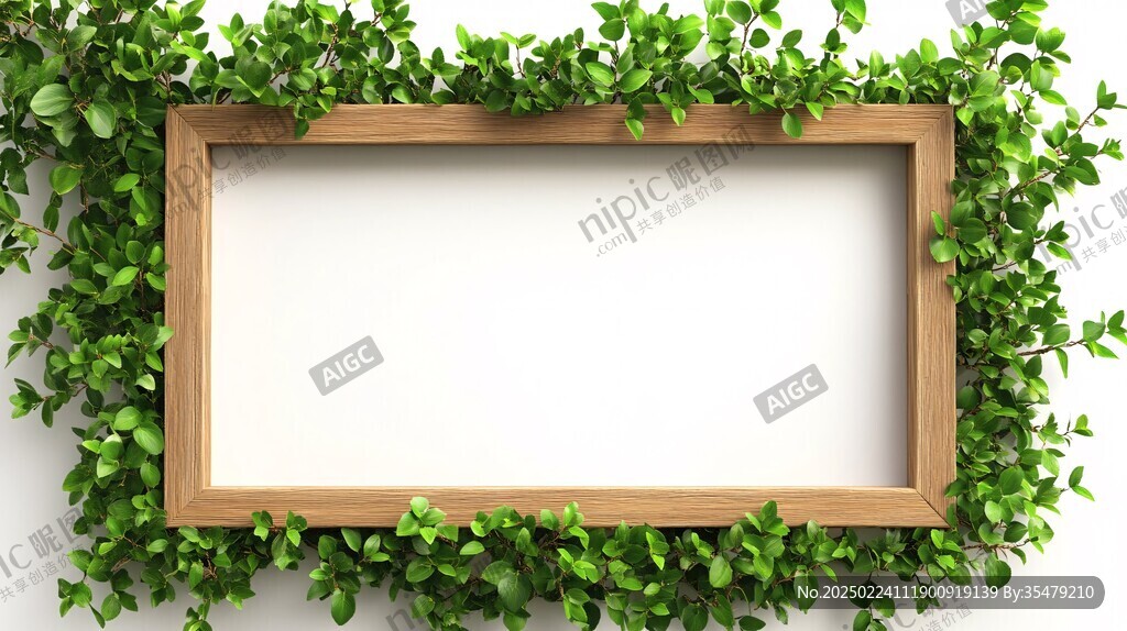 木框植物绿化