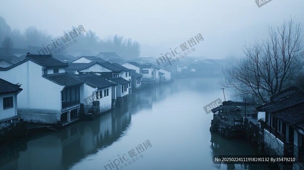 朦胧江南