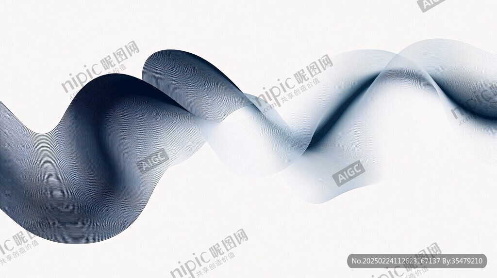 高清渐变线条