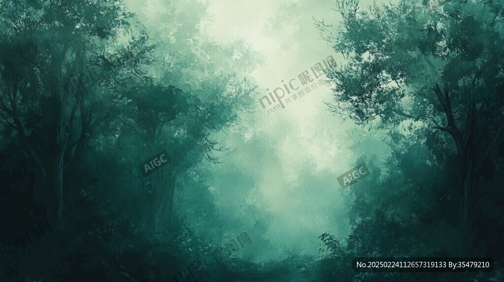 绿森林壁纸