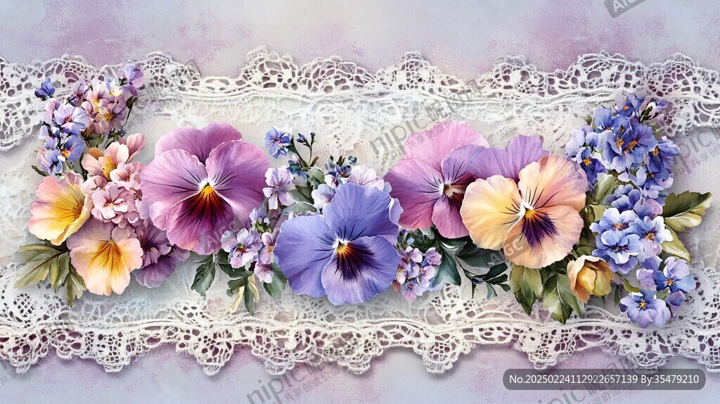 3d花边
