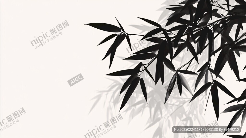 墨竹背景