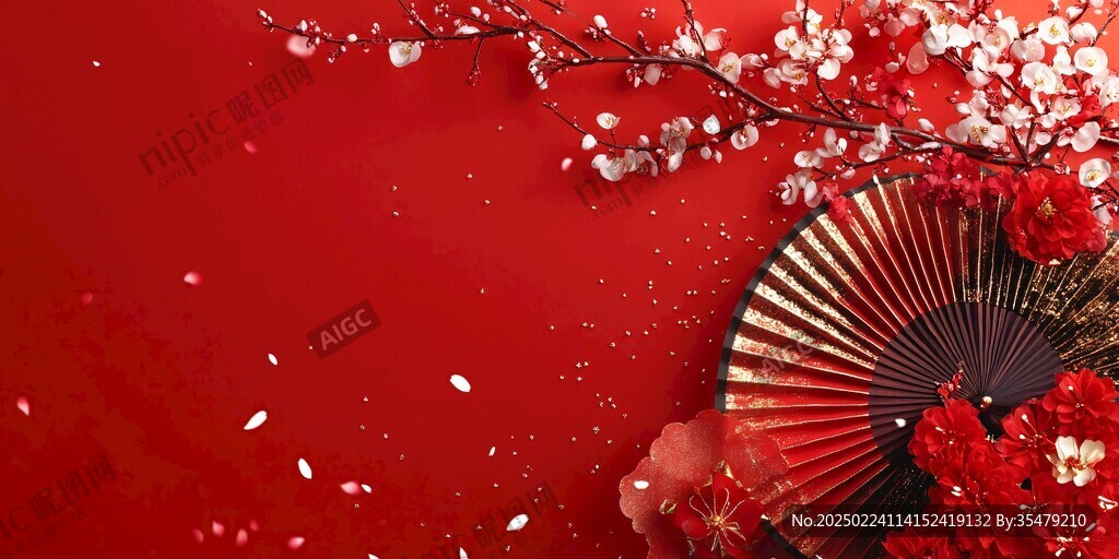 红色喜庆banner