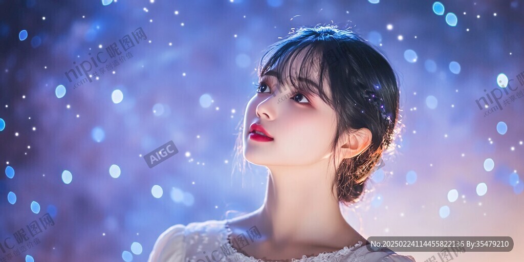 仙气清冷少女壁纸图片