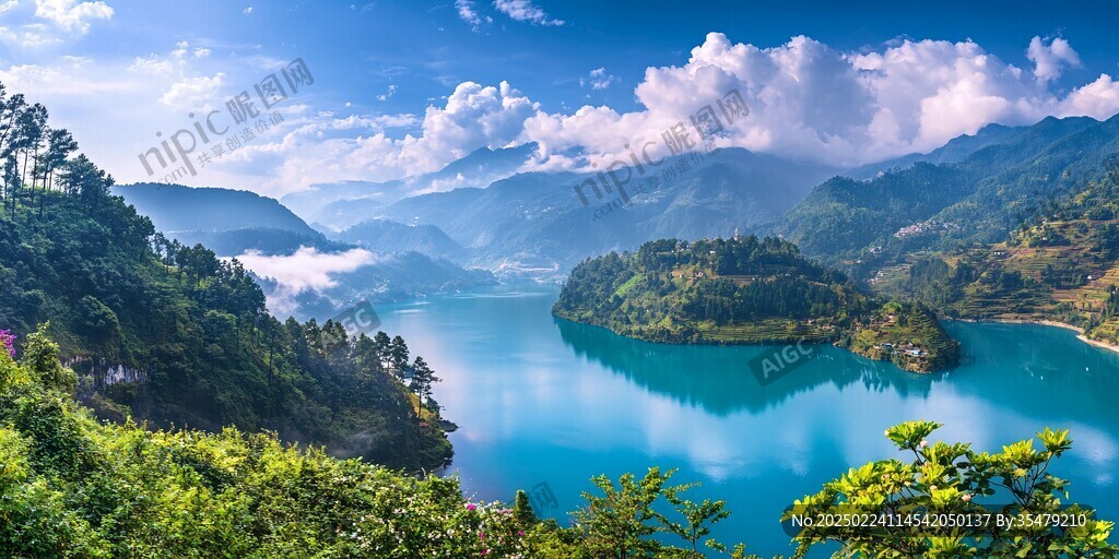 雅女湖瓦屋山