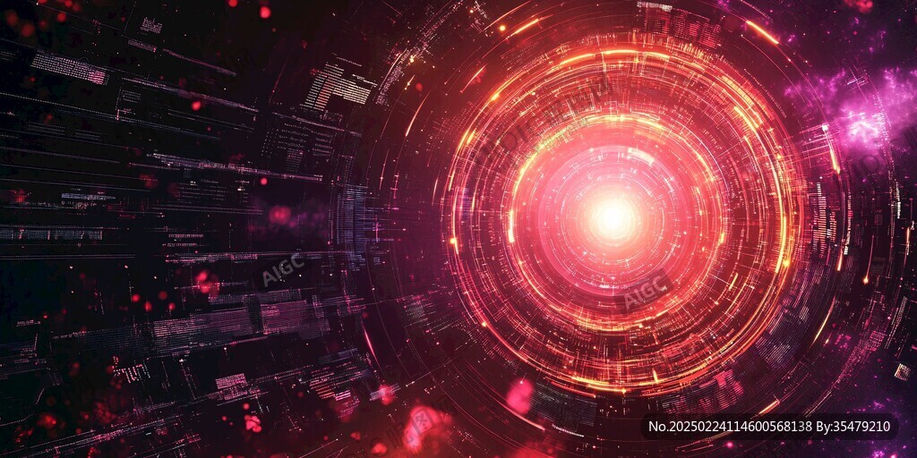 元宇宙科技背景素材