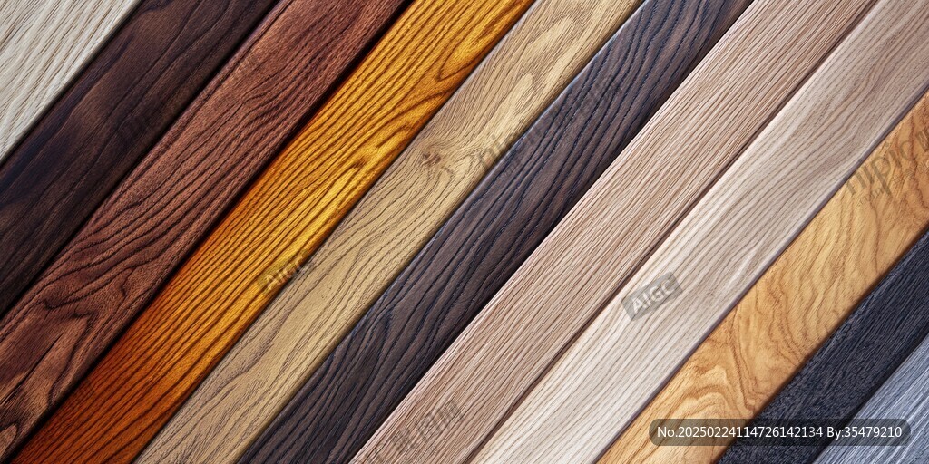 多种颜色木板木材