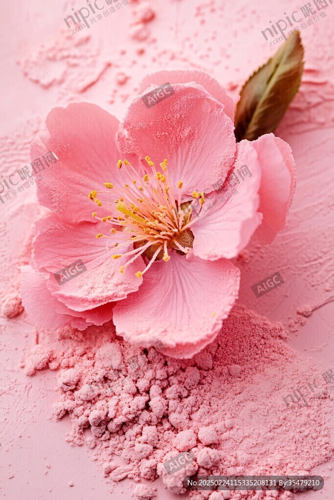 花瓣粉