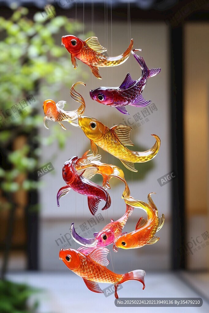 鲤鱼工艺品