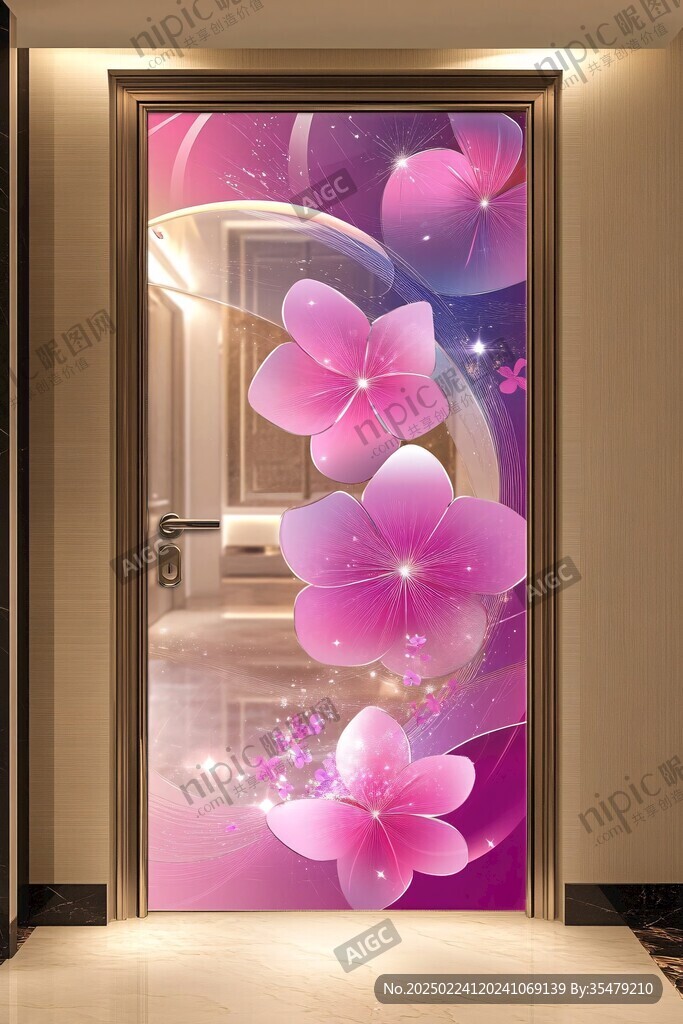 温馨移门