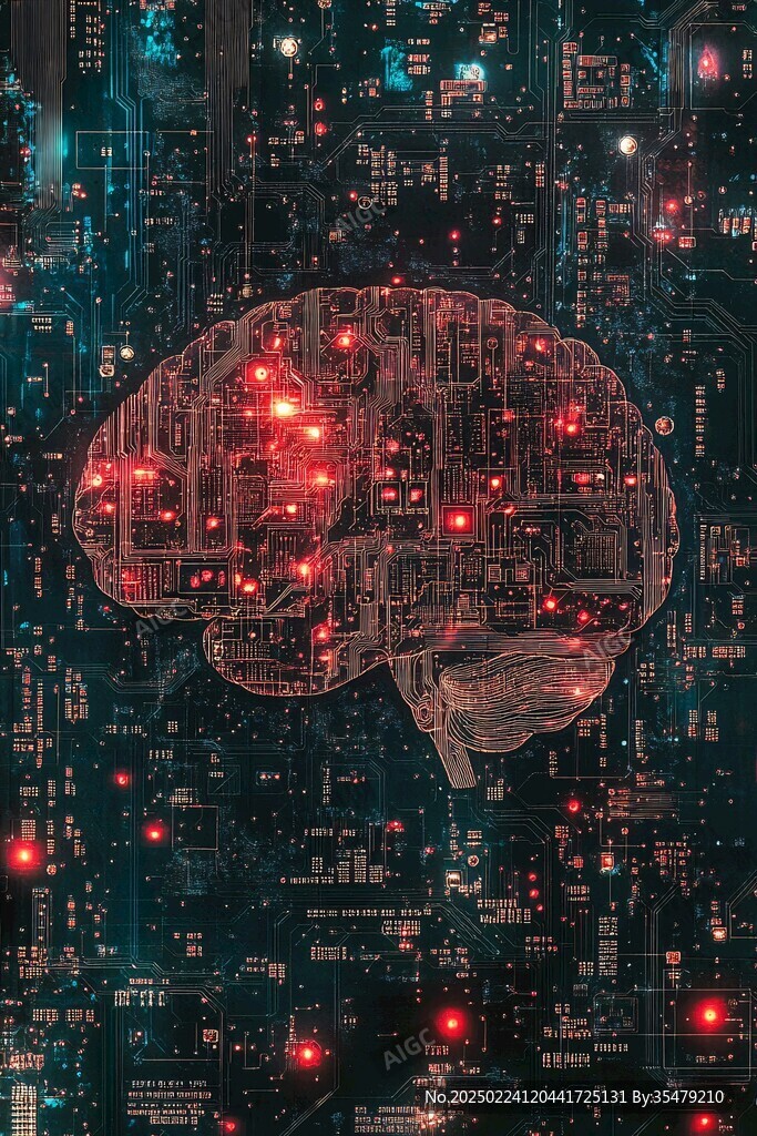 科技头脑海报