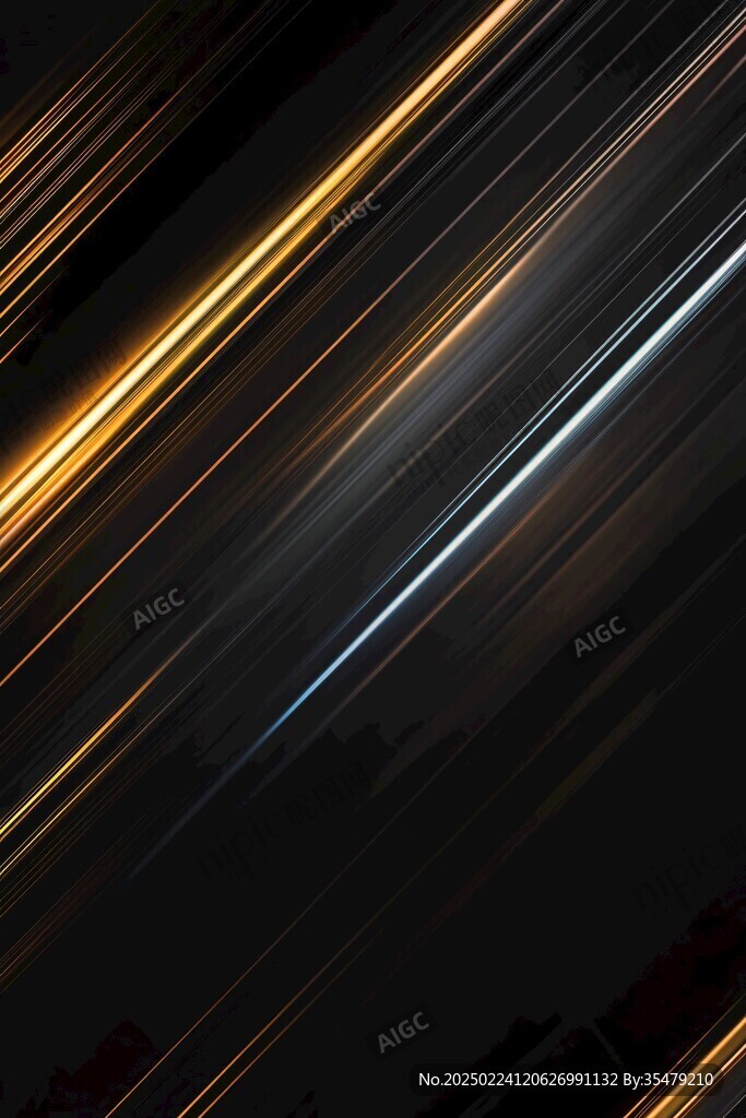 黑金动感线条
