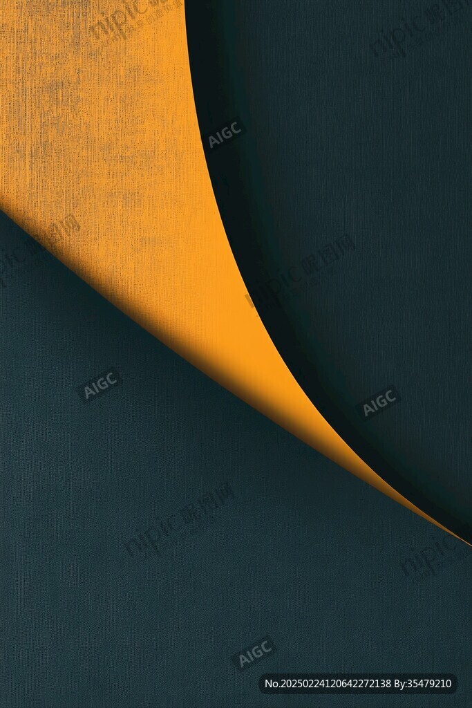 简洁大气拼色曲线纹理