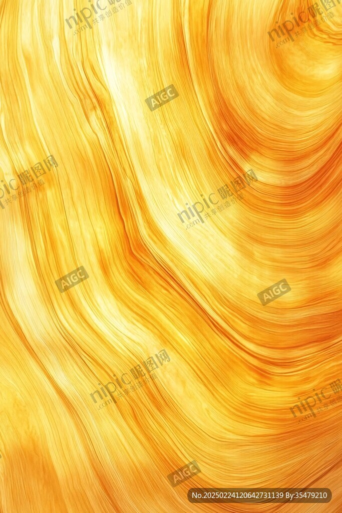 金色抽象流体纹理背景