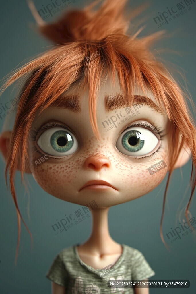 情绪拟人3d元素