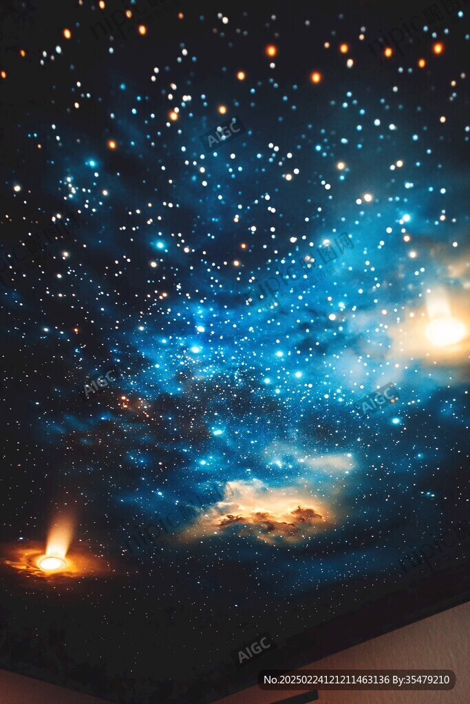 星光背景软膜