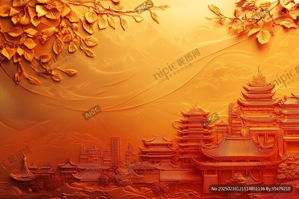 黄鹤楼插画