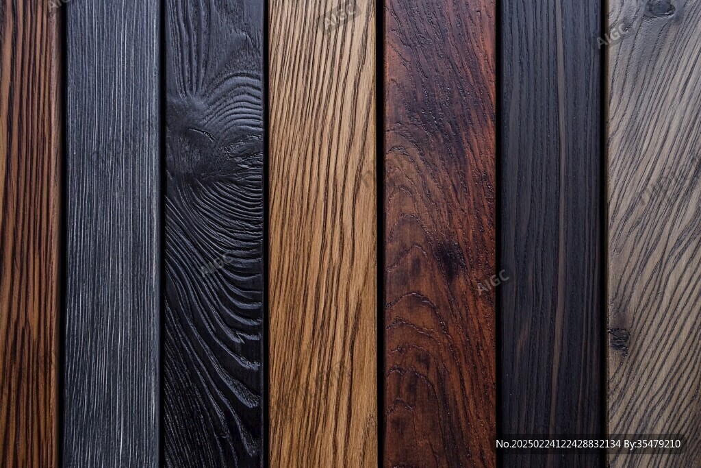 多种颜色木板木材