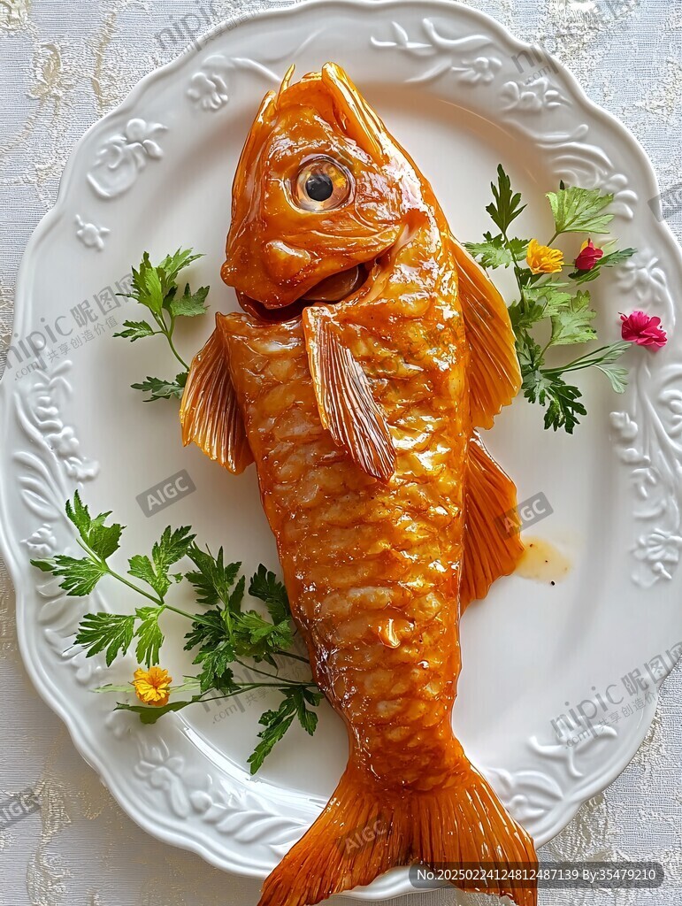 精美高清食品雕刻