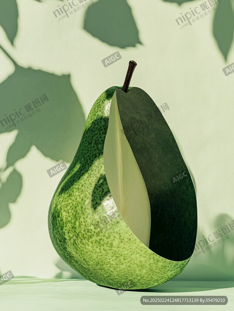 lowpoly梨