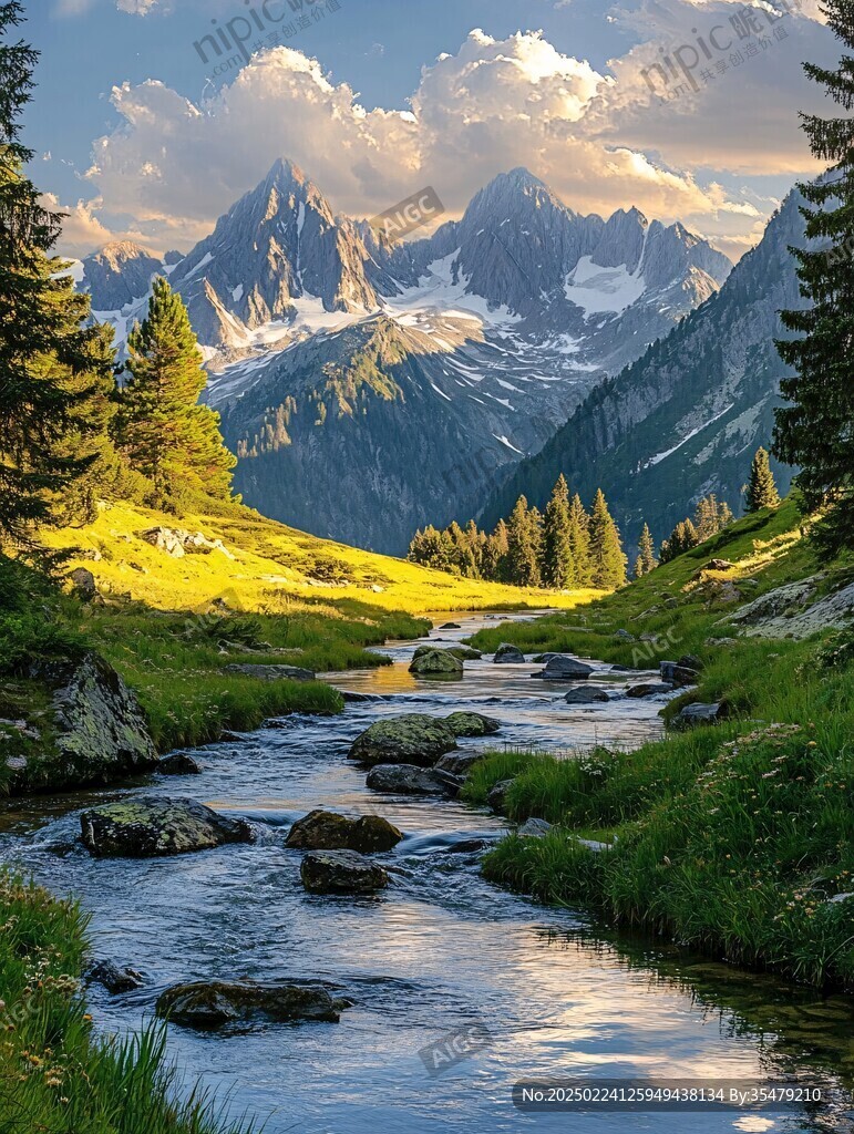 高山河流tif高清图