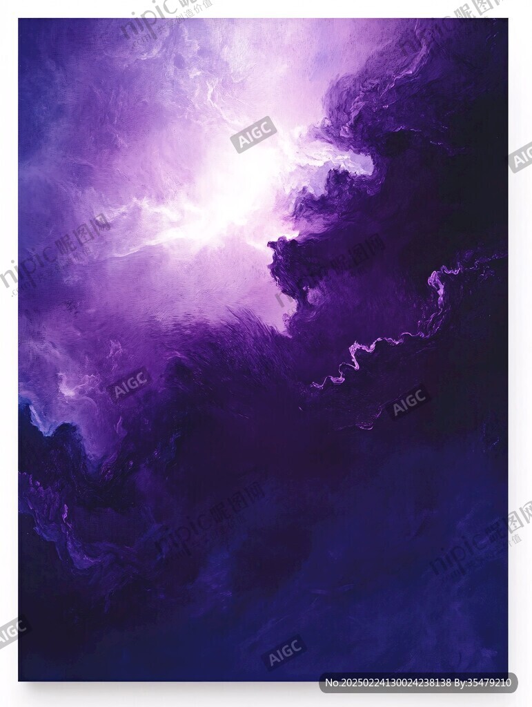 海洋流体画宇宙
