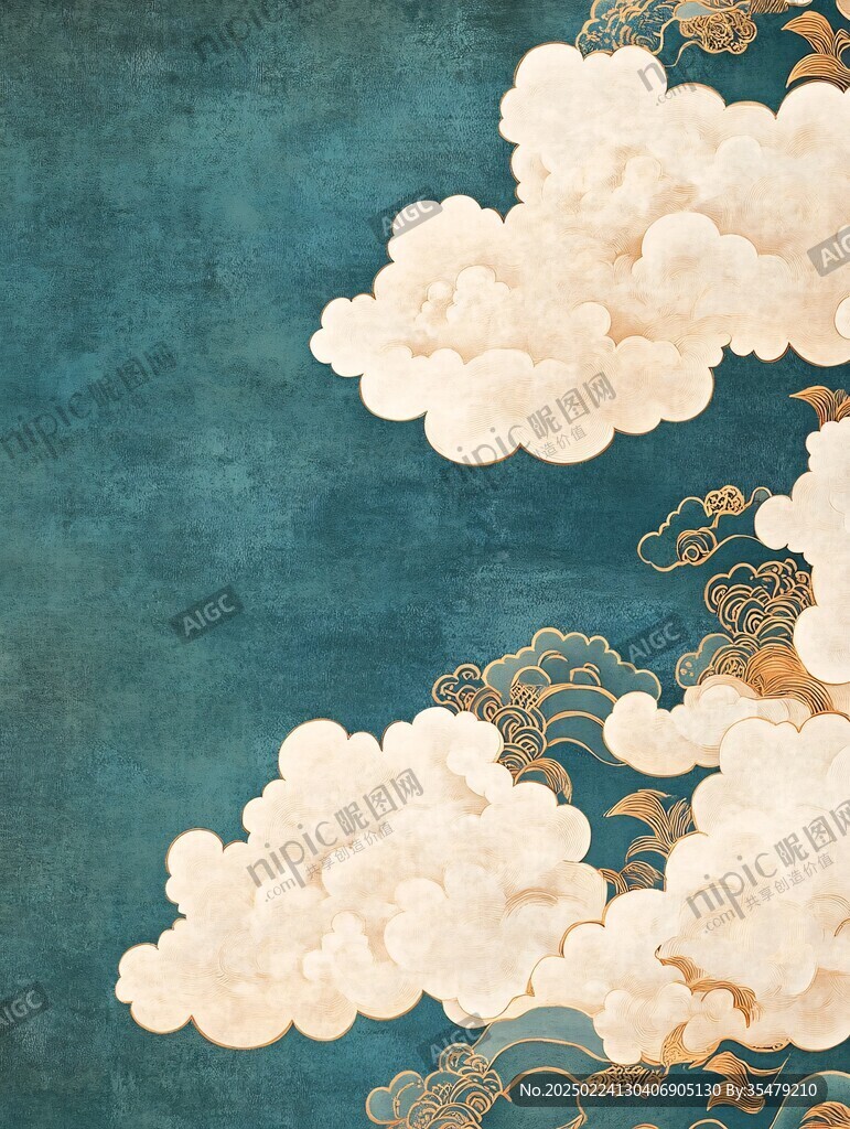 宋代云图高端云纹装饰