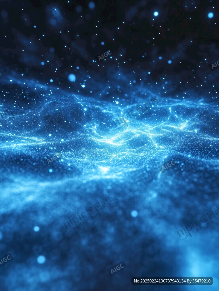 动感蓝宇宙