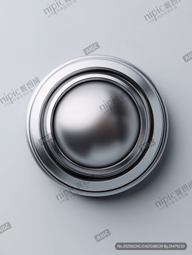 立体金属质感球体