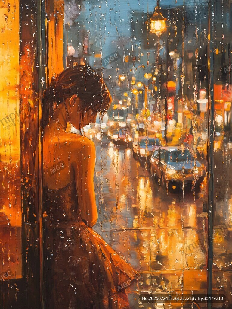 雨中人