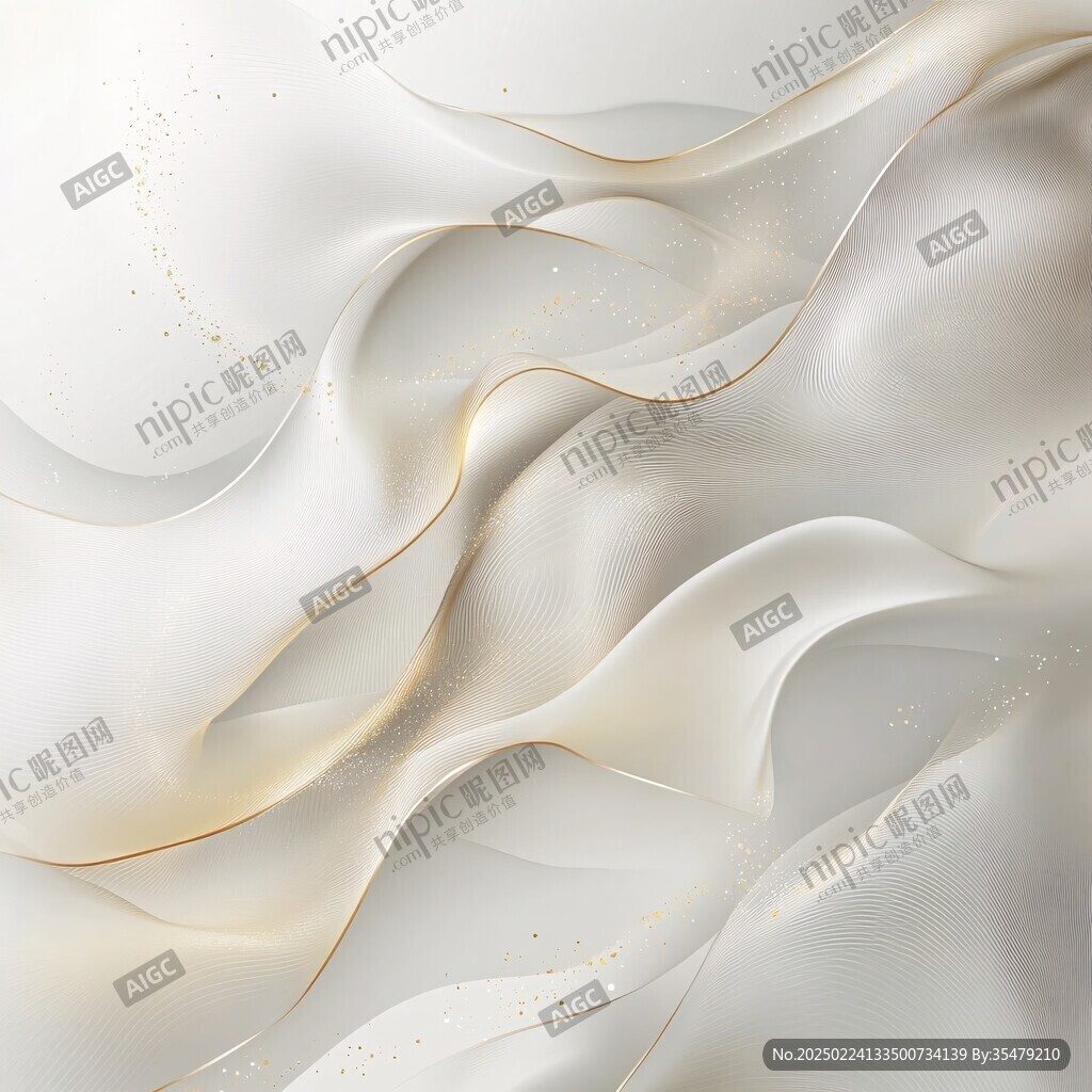 4d金色线条艺术