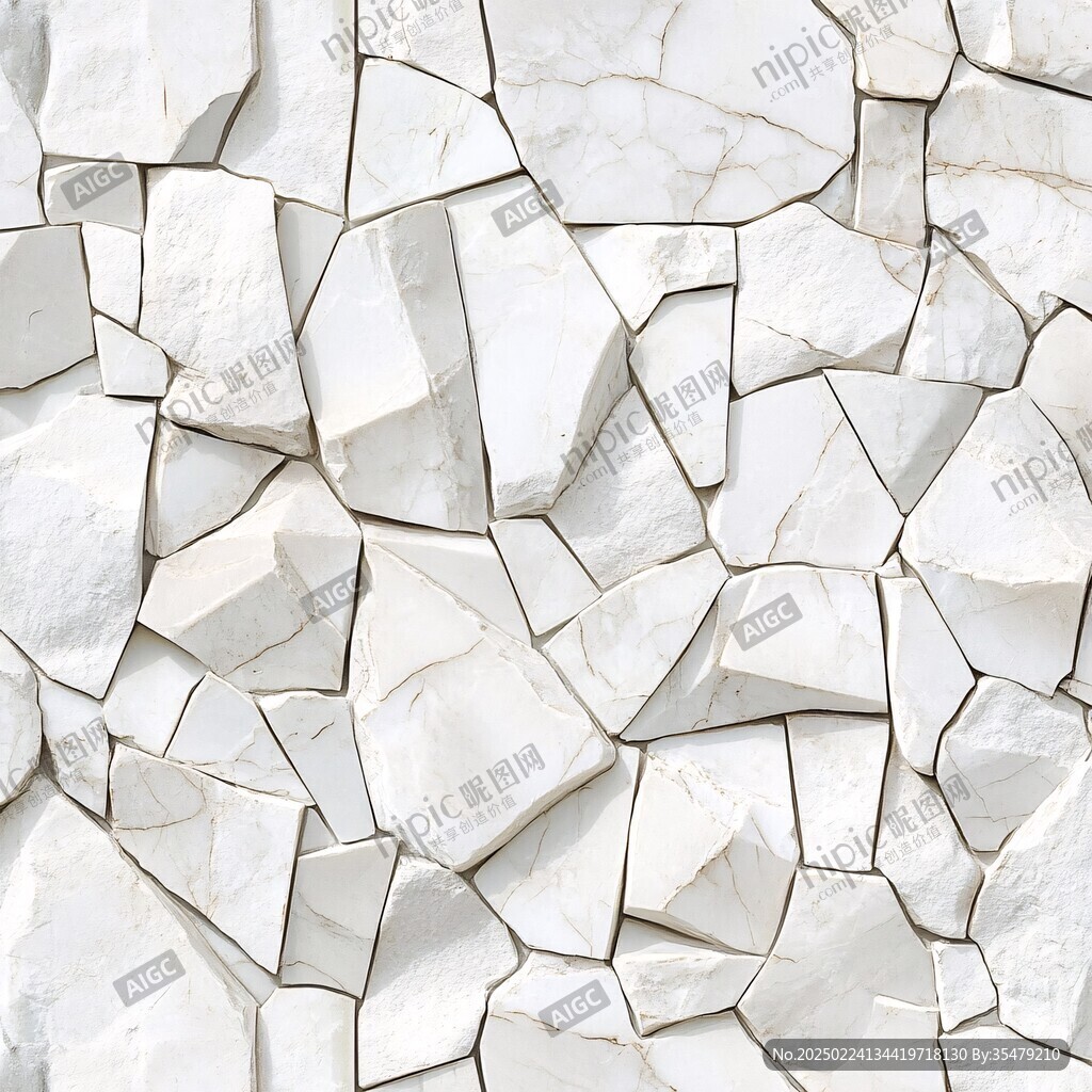 黄色石片装饰墙